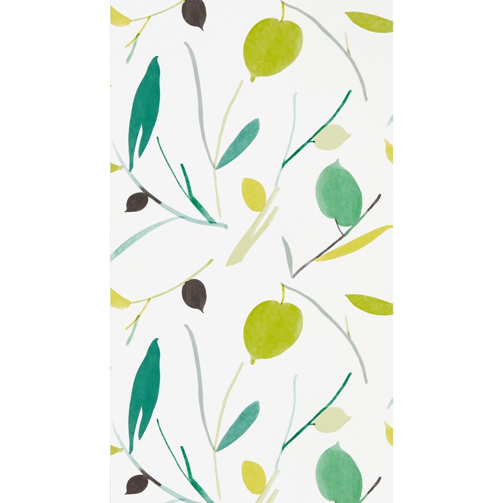 Oxalis Wallpaper 111994 by Scion in Kiwi Juniper